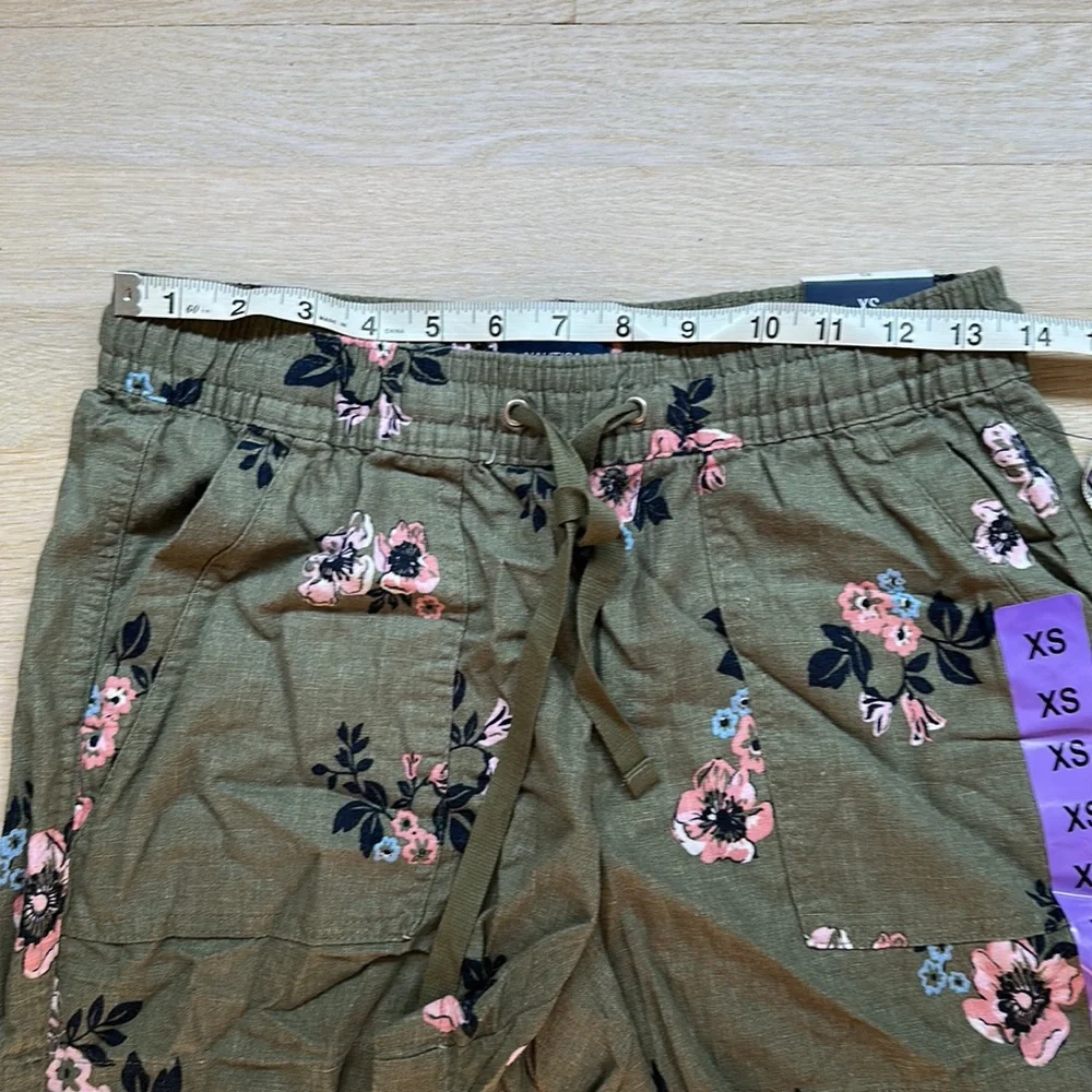 Nautical linen shorts 5”, NWT
